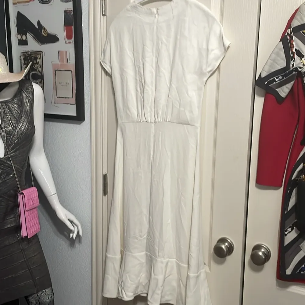 Proenza Schouler Short Sleeve Novel Tie Dress - Image 3