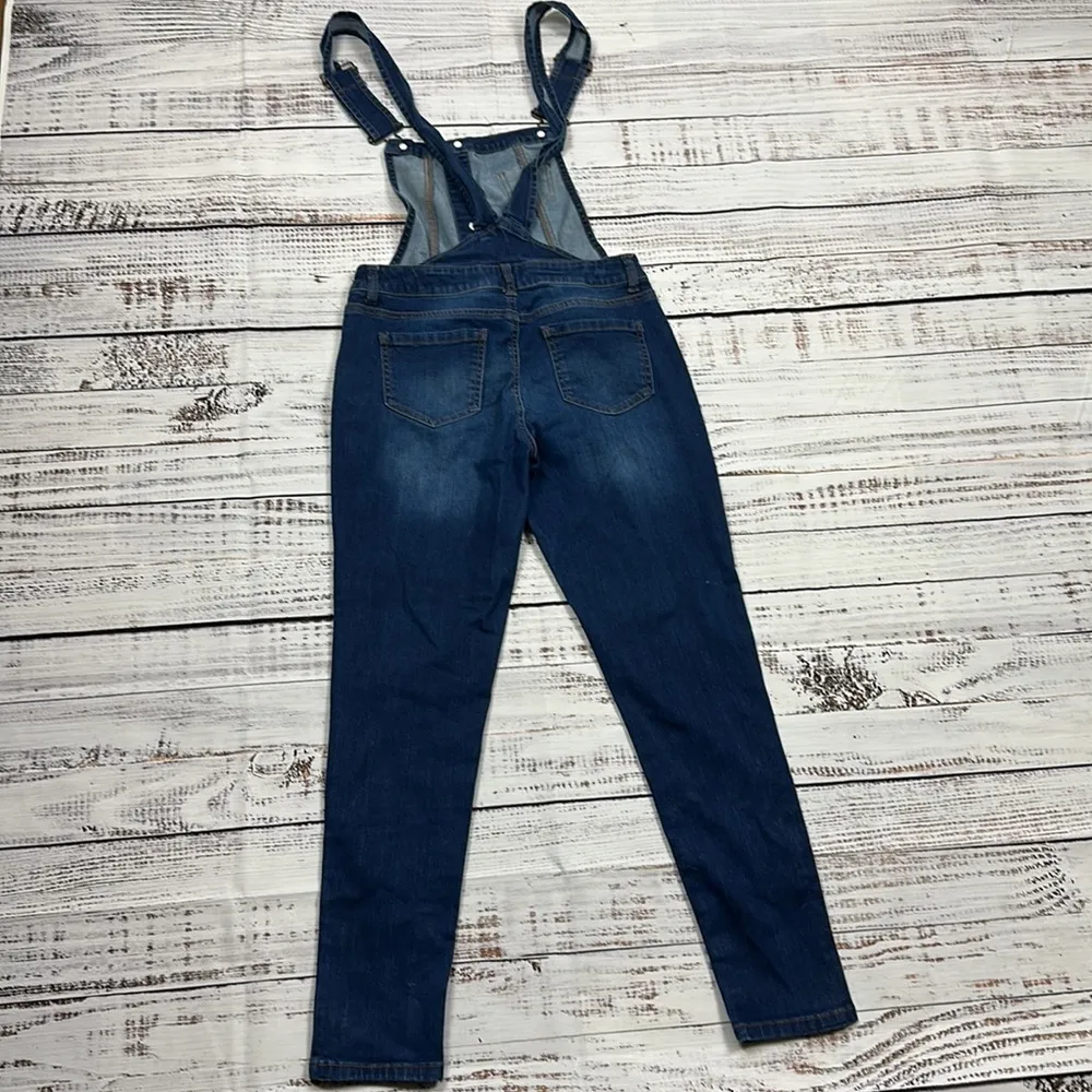 Wax Jean denim overalls size small - Image 3