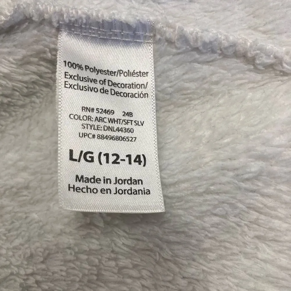 DANSKIN Women’s Jacket Size Large‎ Gray & White Size Large - Image 4