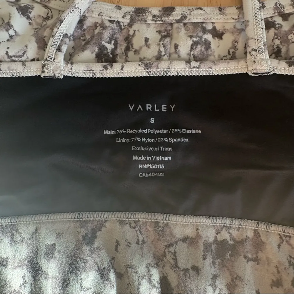 VARLEY Move Irena Bra size small beige browns tan - Image 6