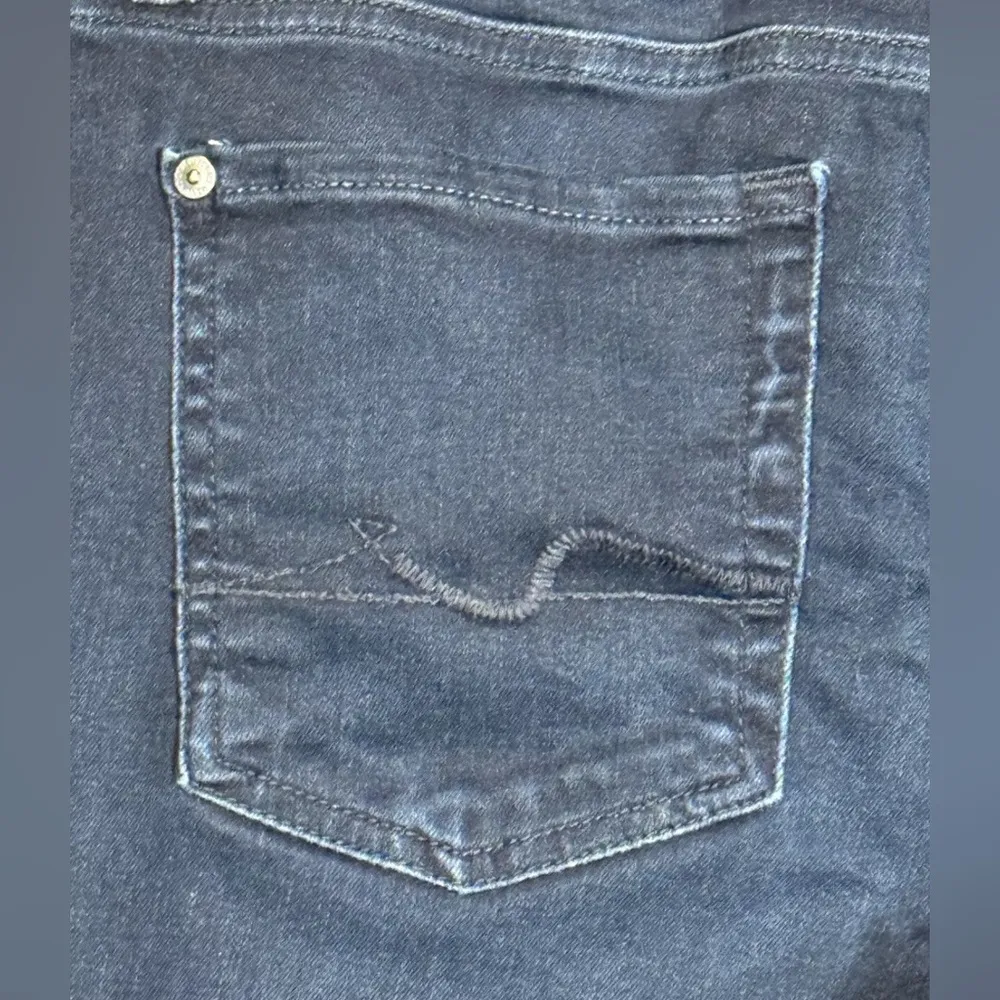 7 For All Mankind Women’s Gwenevere Ankle Denim Blue Jeans Size 32 Skinny - Image 7