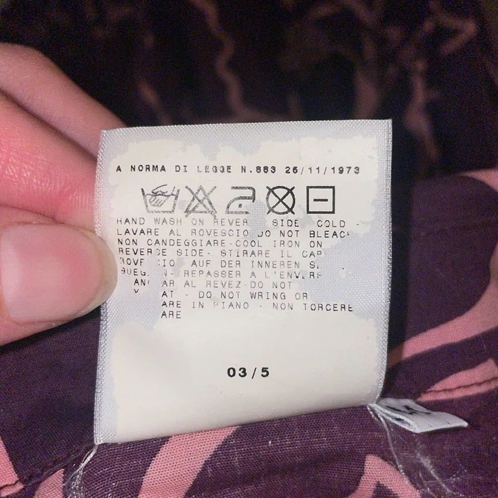 Authentic Y2K Dolce & Gabbana floral cotton button down shirt - Image 6