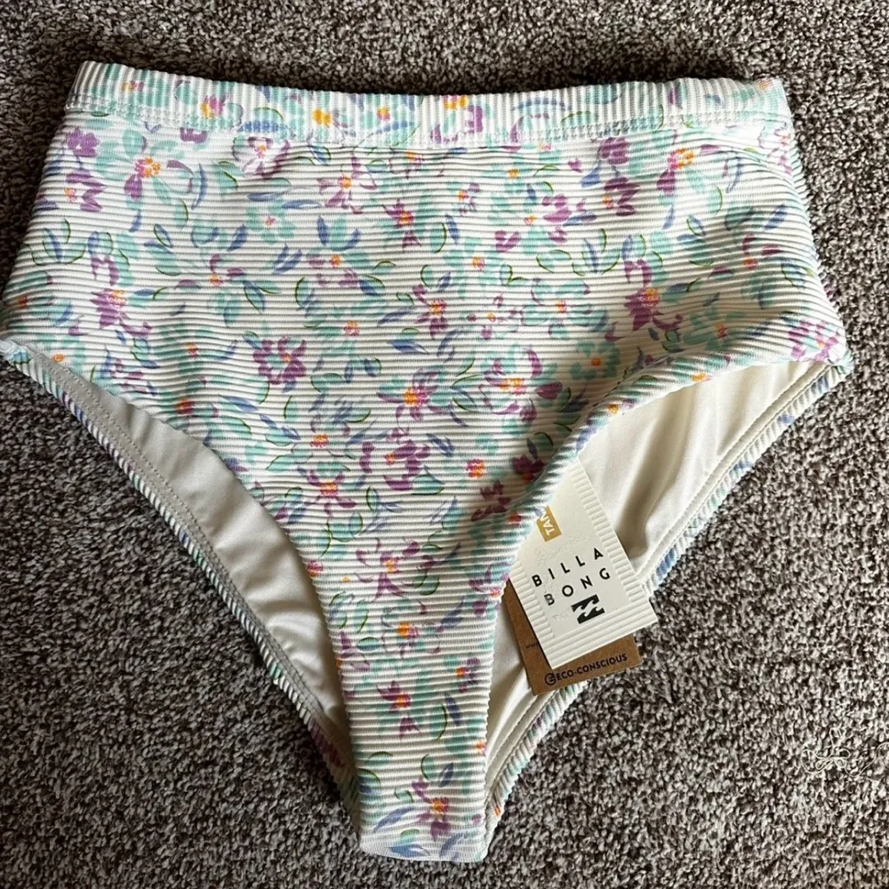 NWT Billabong Hi Retro floral full coverage bikini bottoms - Image 2