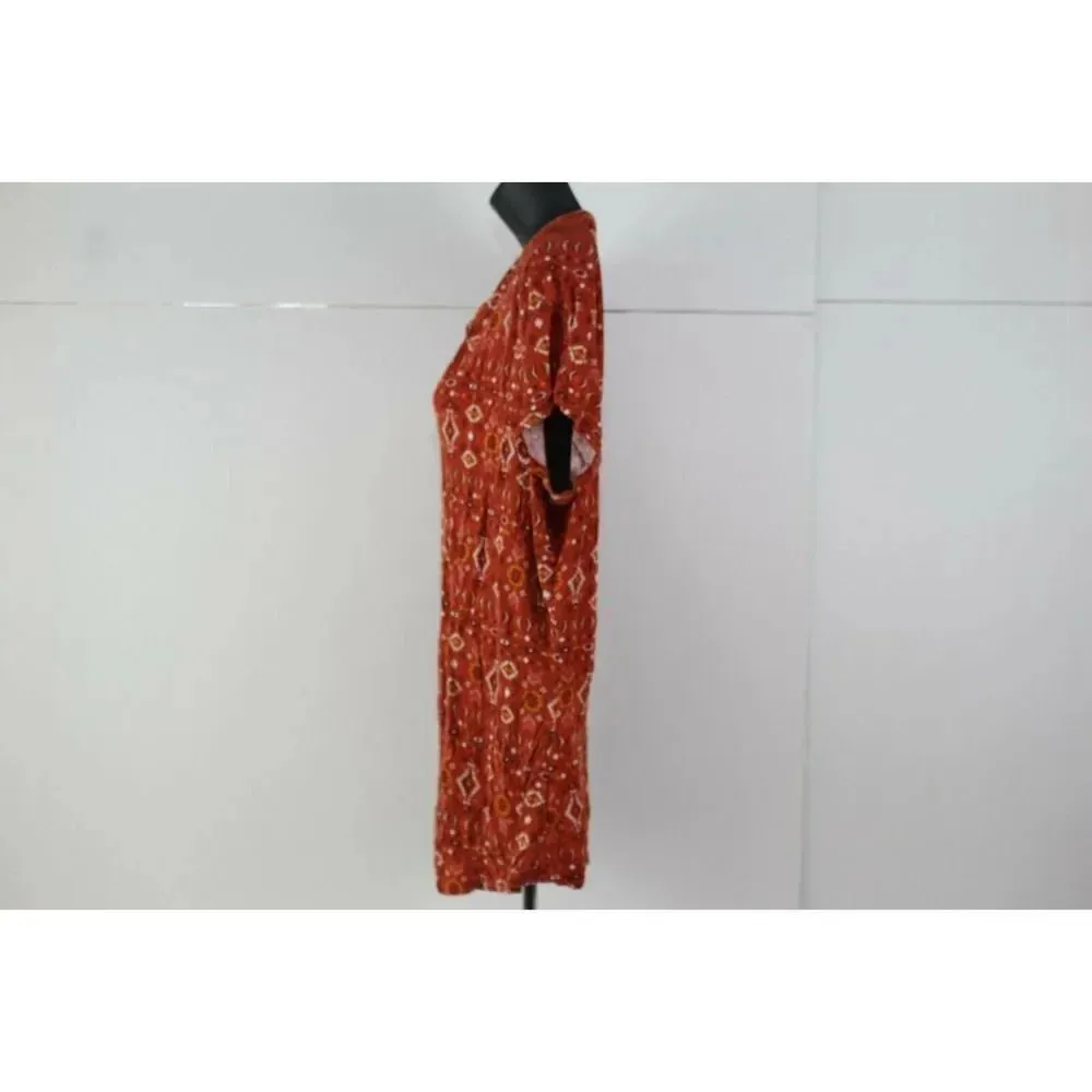 Ladies Top. Green, Brown, And Beige. Size L. Green Size L - Image 5