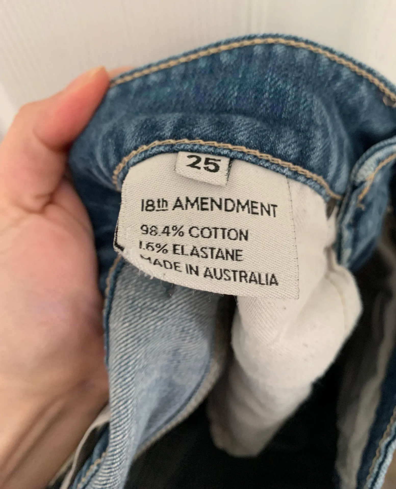 The Vintage Shop 18th amendment colbert jeans Wide Leg  - Image 7