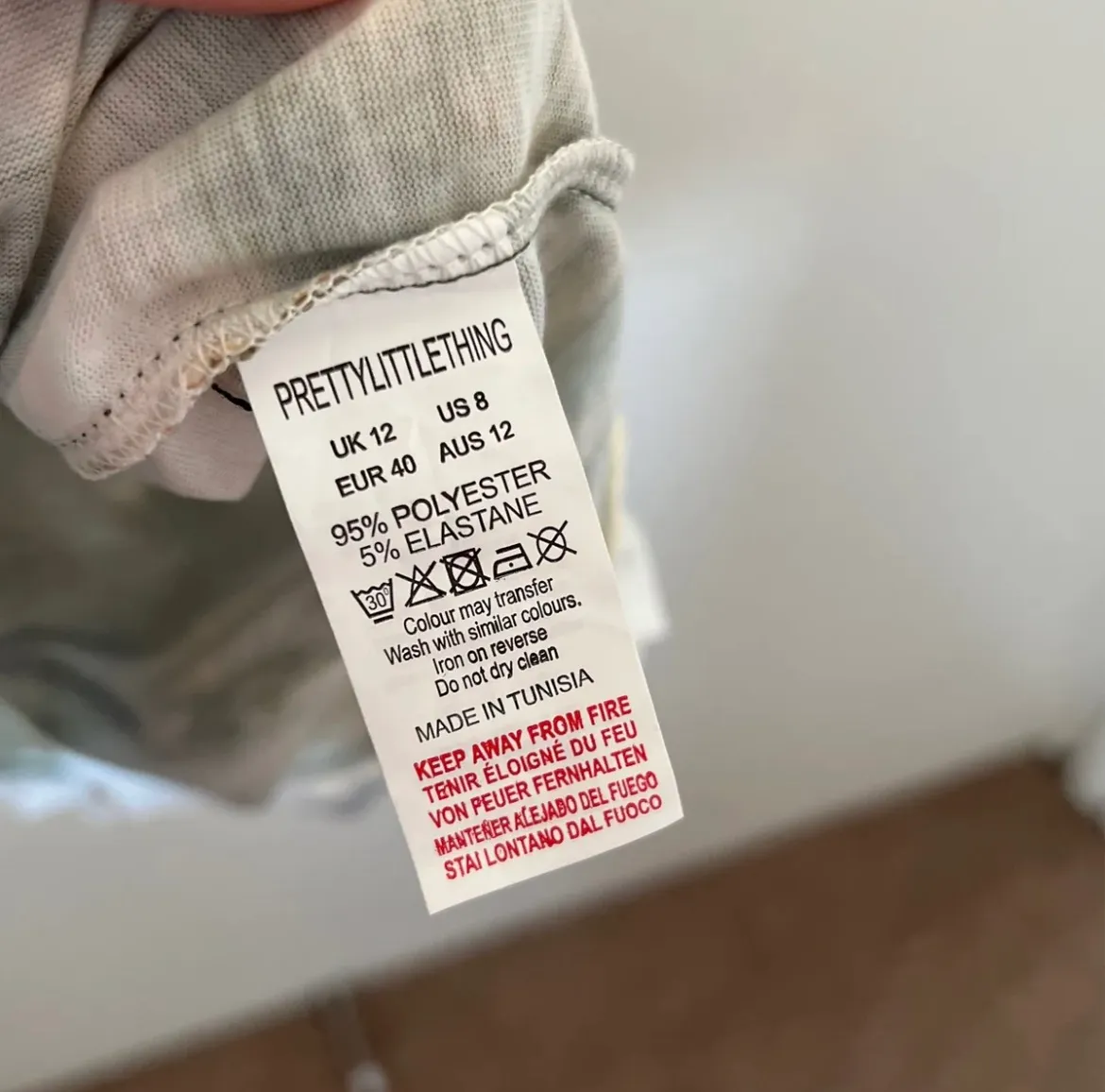 Pretty Little Thing Galaxy Self Tie Mini Dress - Image 11