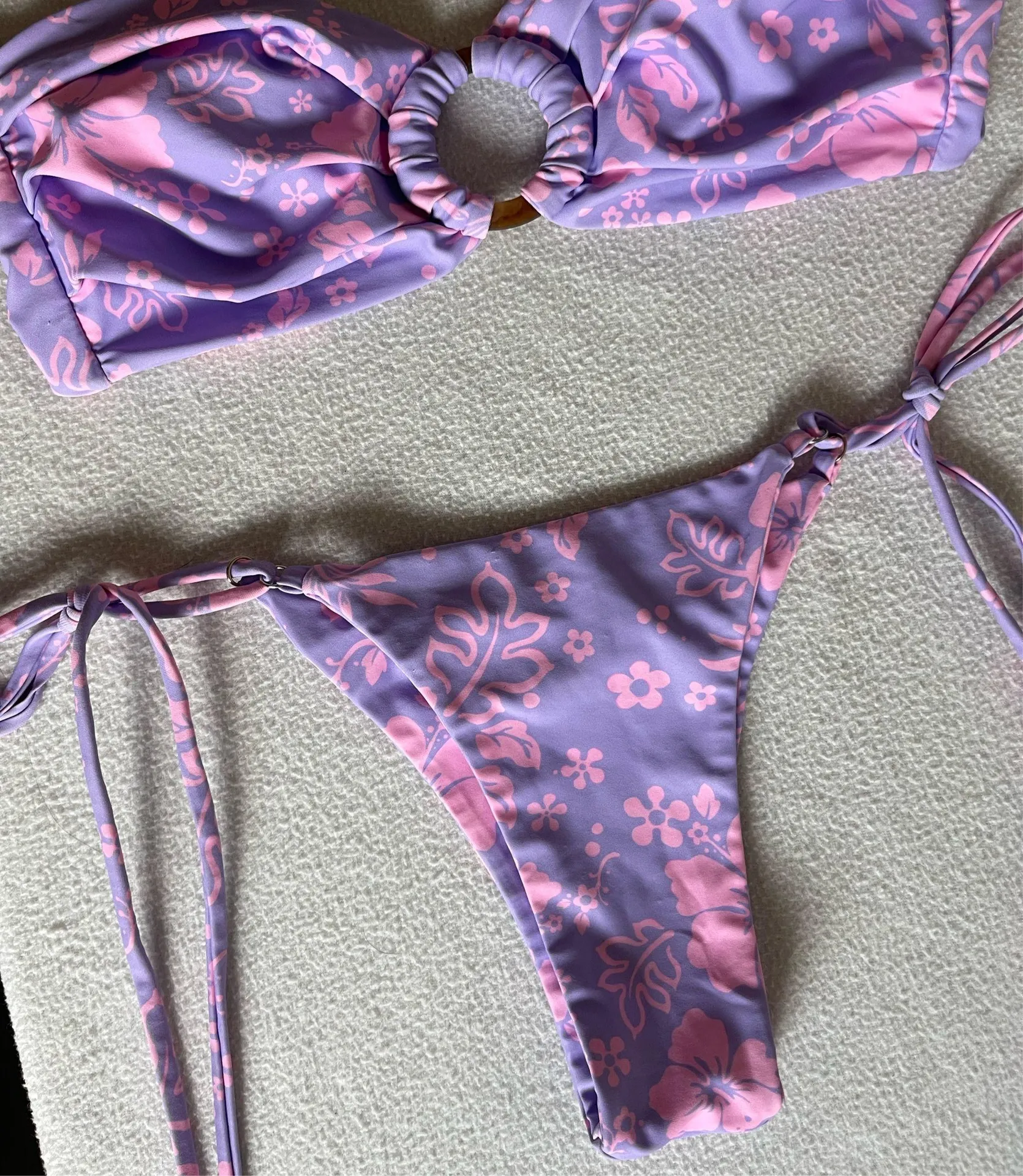 Kulani Kinis Bikini Set Hawaiian Floral - Image 4