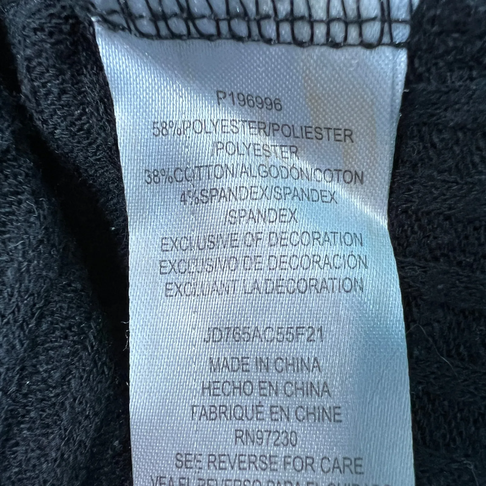 Almost Famous Y2K Cropped Top Womens Small Dark Fairy Whimsigoth Grunge Coquette - Image 4