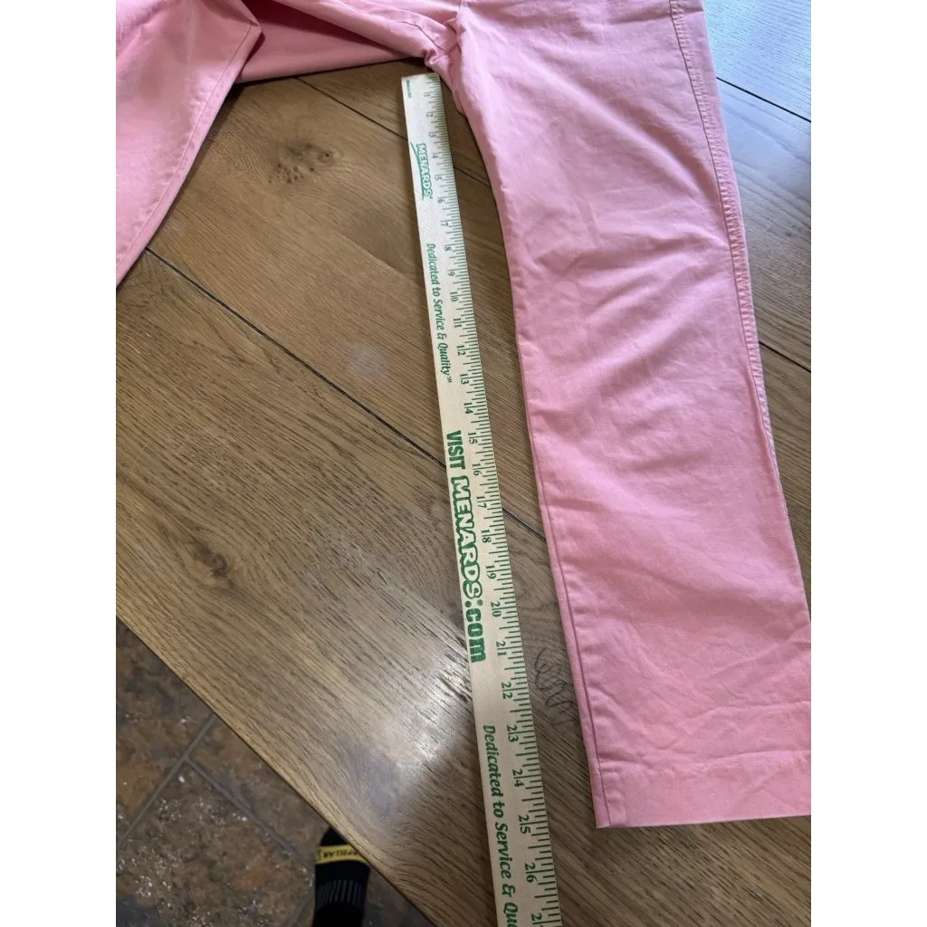 Old Navy Pixie Chino Pants Size‎ 4 Rainer Cherry Modern Stretch Summer Spring - Image 6