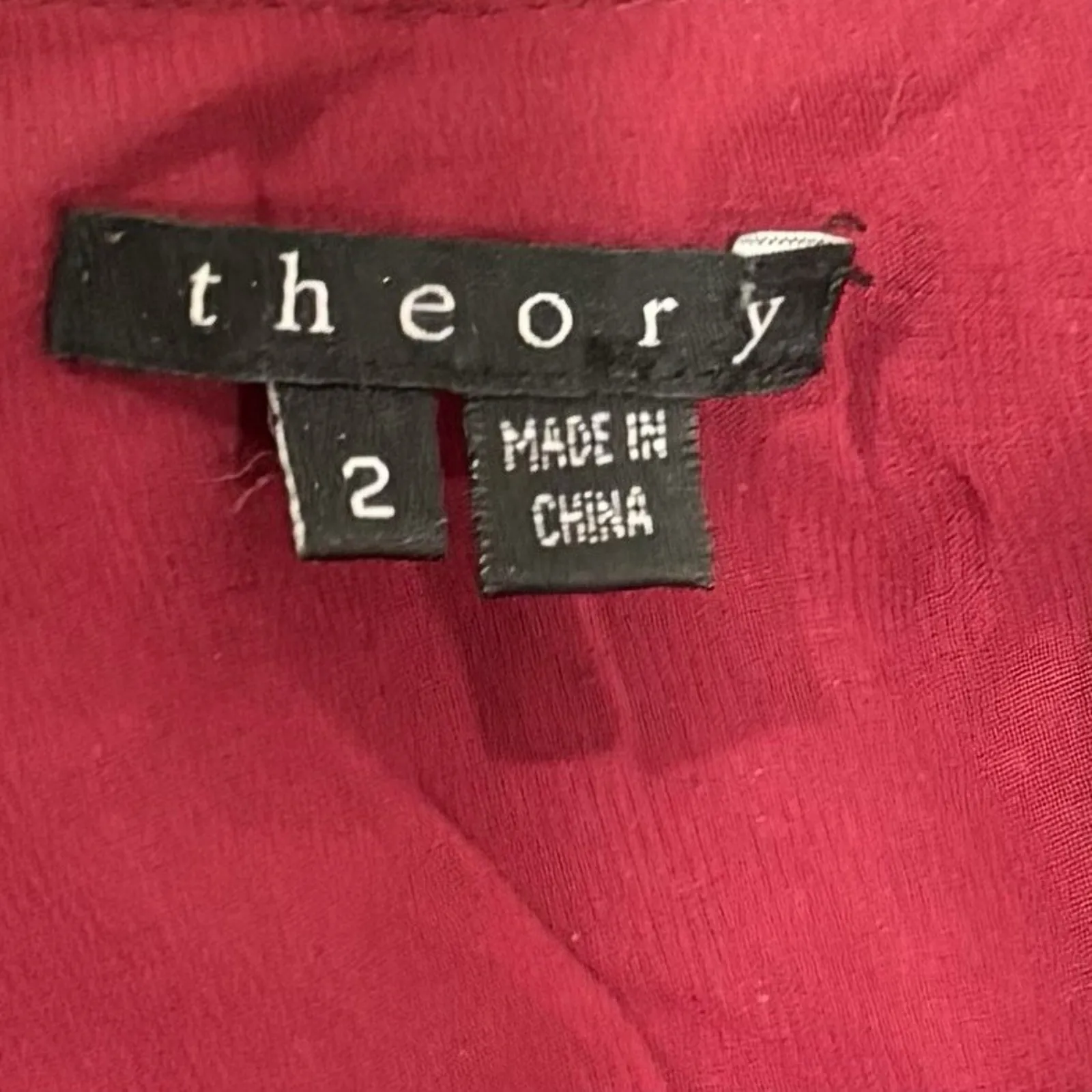 Theory Size 2 XS Purple 100% Silk Sequin Fringe Mini Dress Event Cocktail - Image 2