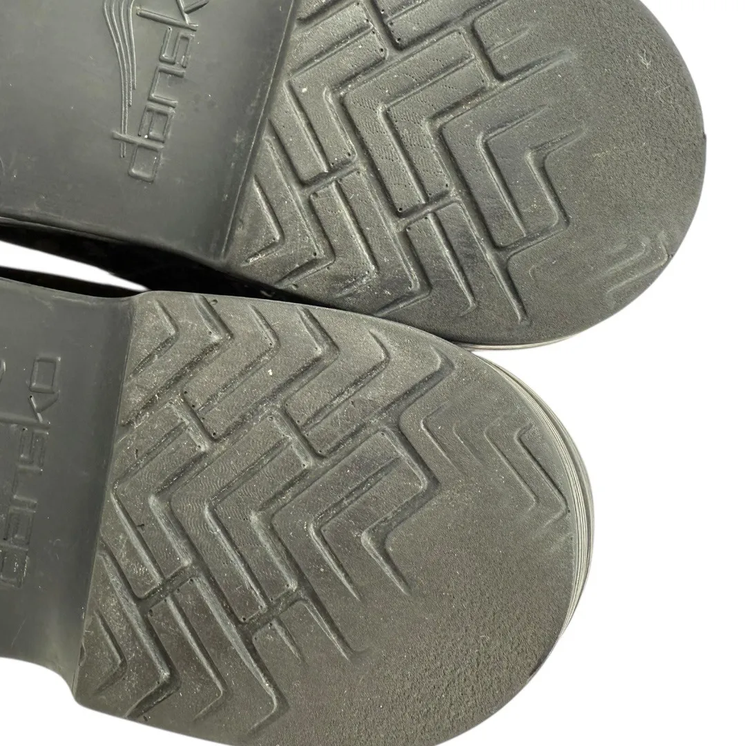 Dansko Women's Professional Pewter Leopard Clogs Shoes Size 12 (EU42) Work - Image 13