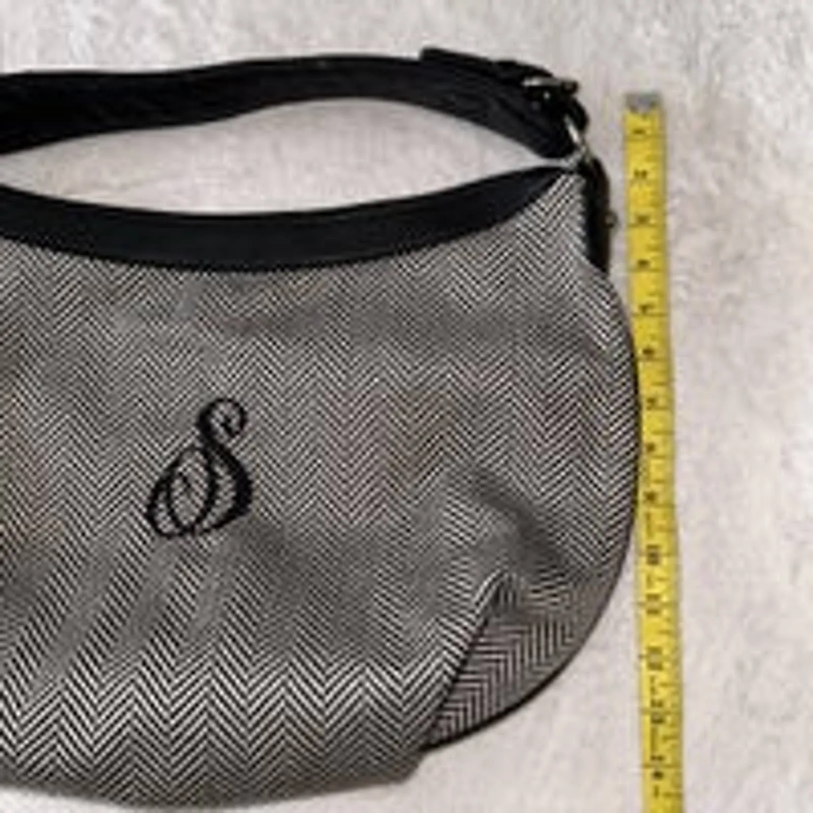 Initials Inc Black‎ White Purse Black - Image 8