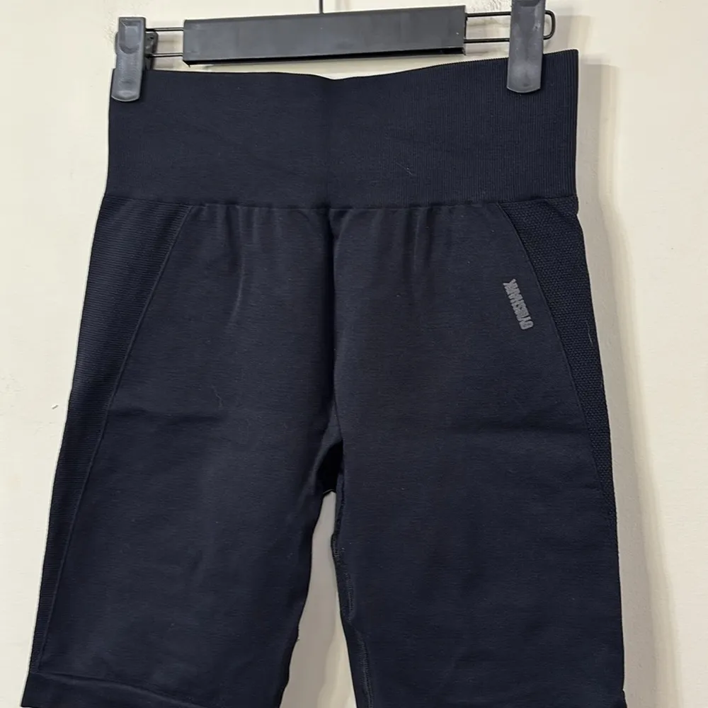 Gymshark Flex Cycling Bike Shorts Black Size Medium - Image 4