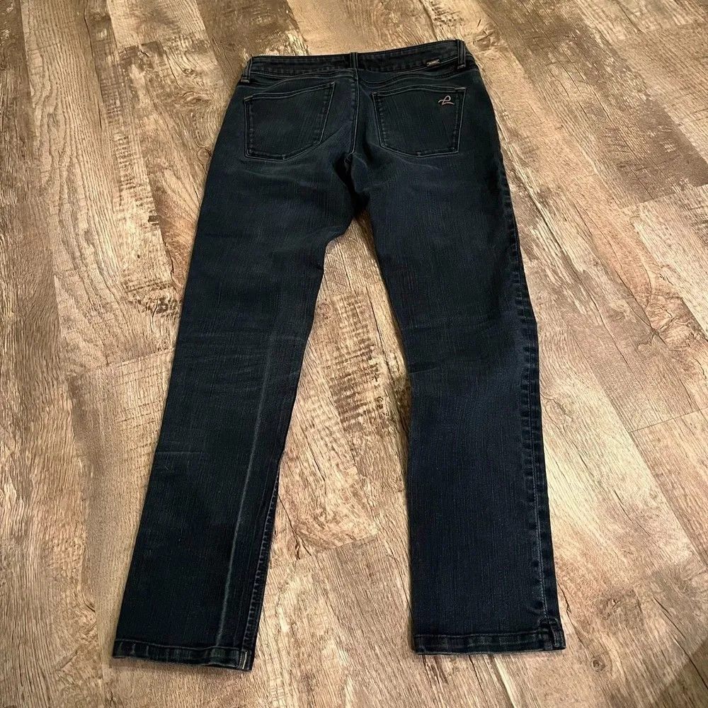 DL1961 Womens Size 27 Angel Mid Rise Skinny Ankle Jeans Dark Wash Stretch Denim‎ - Image 7