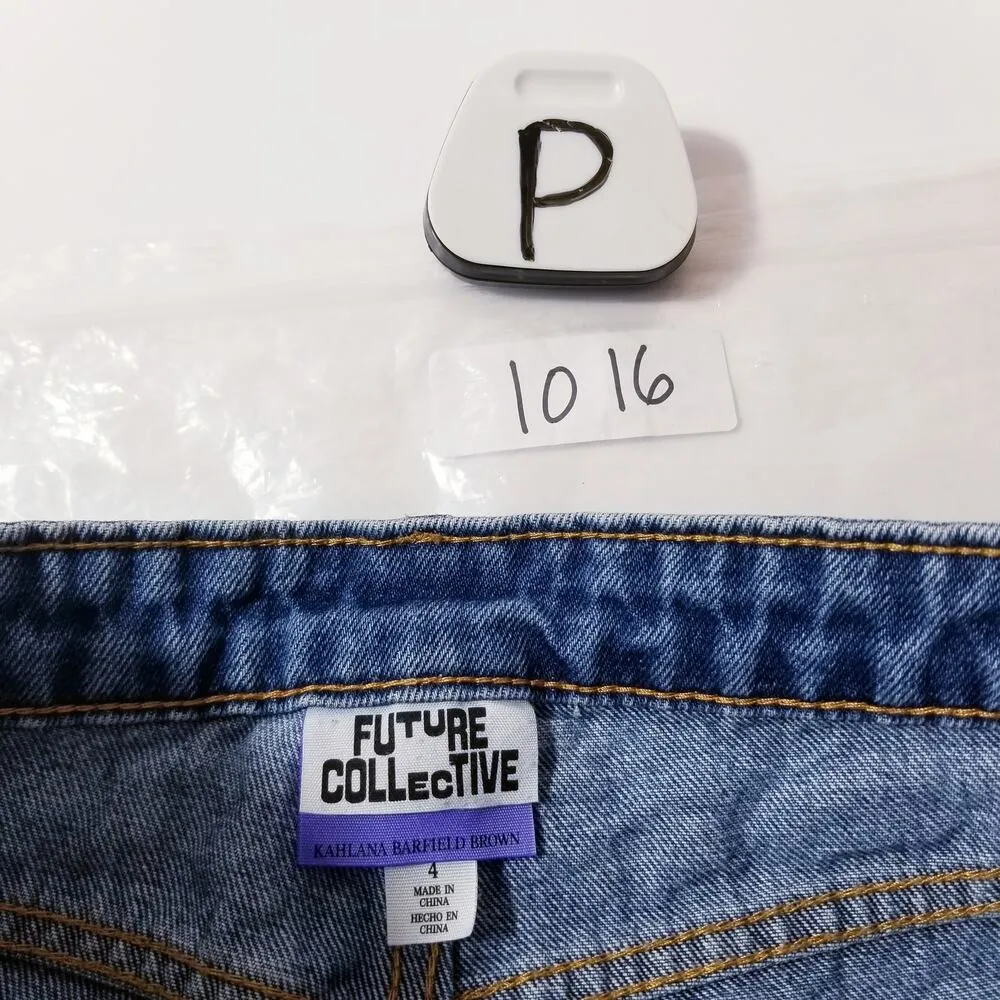 Future Collective Kahlana Barfield Relaxed Straight leg jeans - Image 11