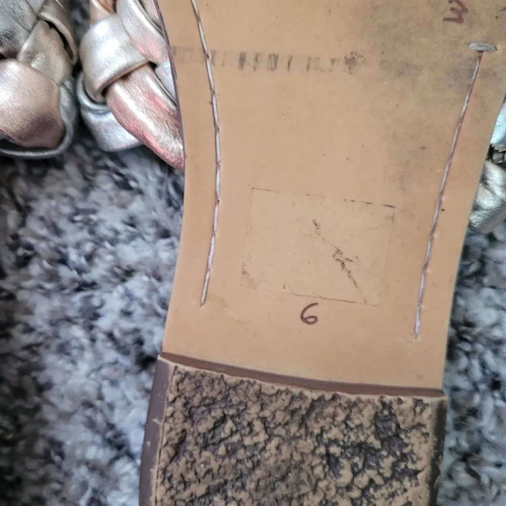 Sam Edelman Metallic Griffin Slide Sandals - Image 5