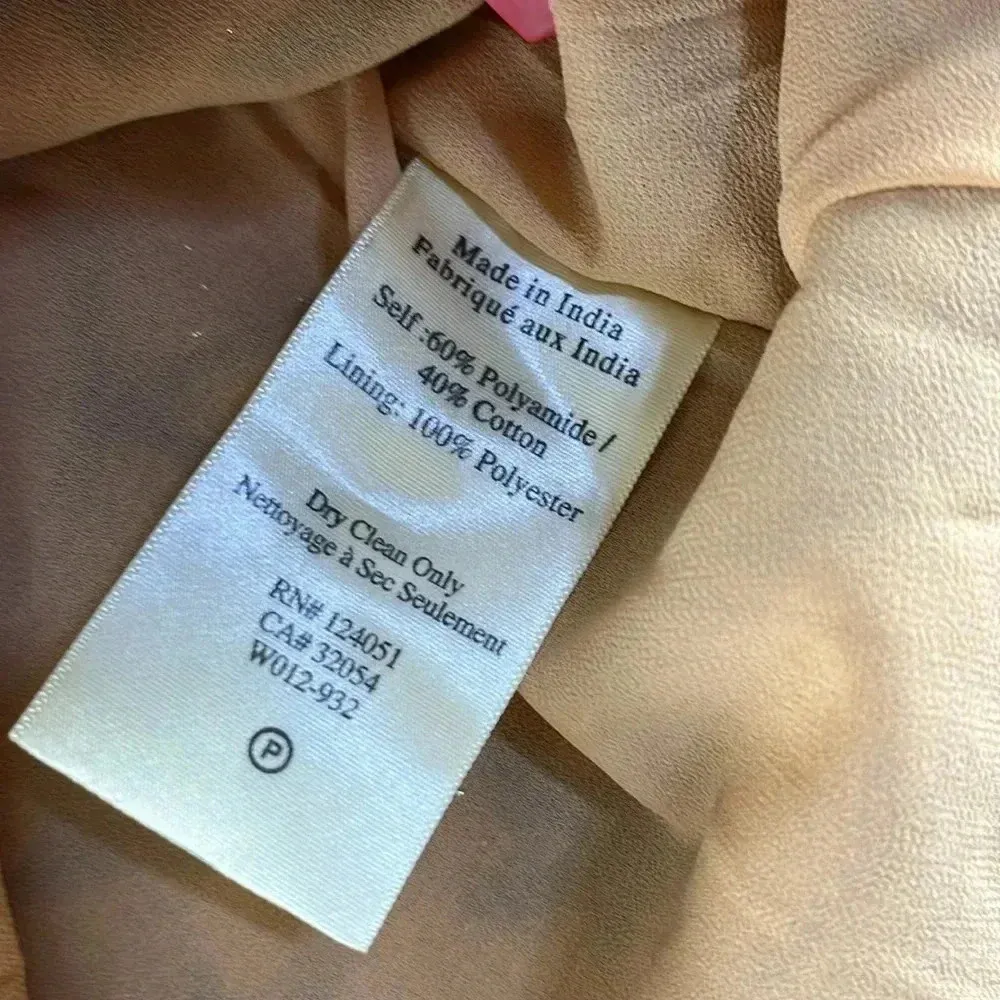 The Odells By Anthropologie Sequin High Waisted Skirt Small Embroidery Blue Gold - Image 5