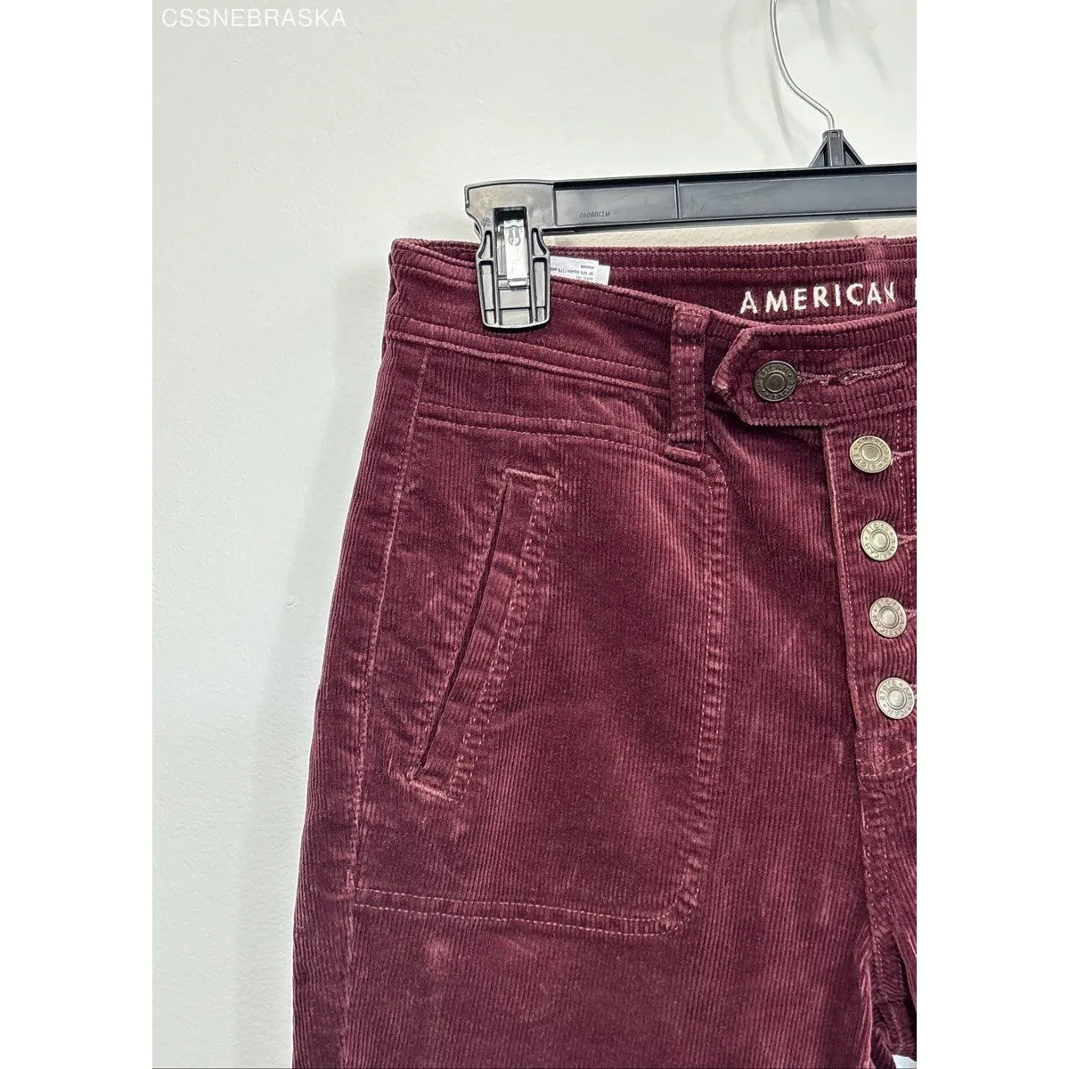 American Eagle Regular Burgandy/Cranberry Hi - Image 2