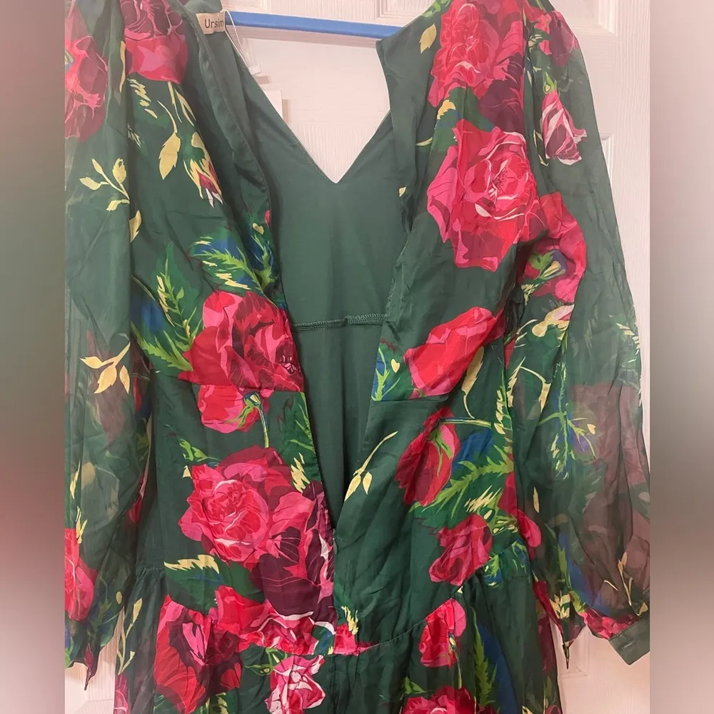 Ursime size medium based on size chart on website PLEASE CHECK MEASUREMENTS Green - Image 12