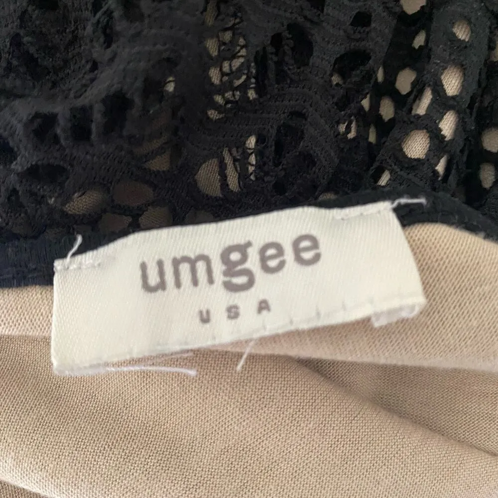 Umgee sz S  Black Lace boho‎ shift dress - Image 9