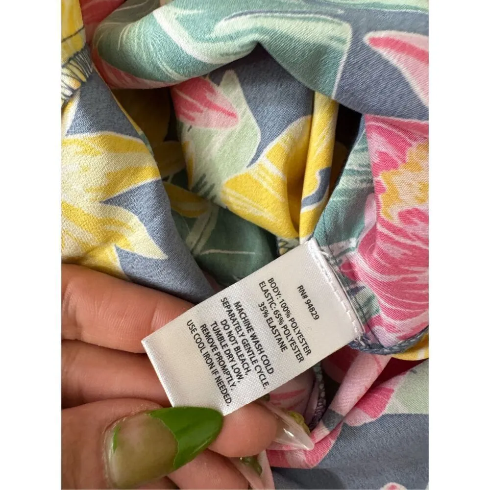 Floral romper size large Green - Image 4