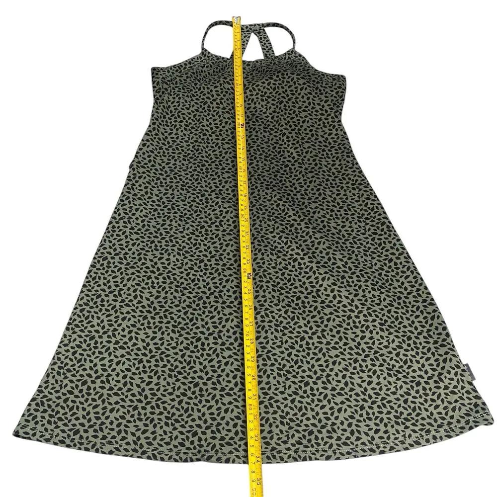 Eddie Bauer Womens S Sleeveless Racerback Sport Dress Green Black Black Outdoor - Image 9