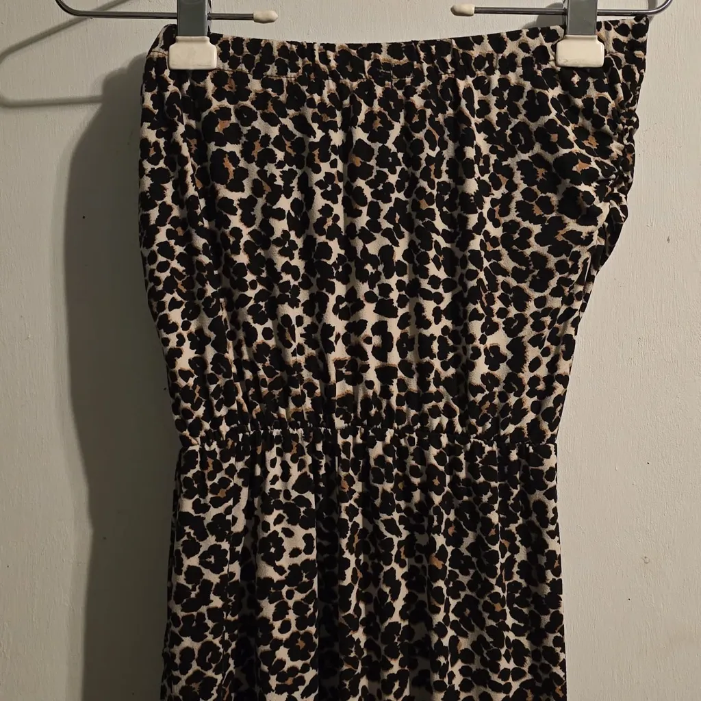 Almost Famous Animal Print Strapless Jumpsuit - Image 6
