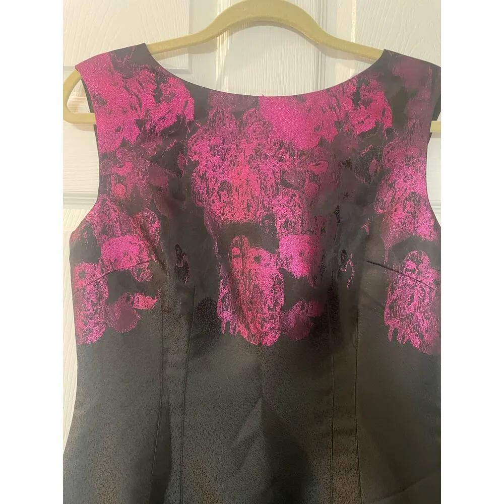 NWT Tahari Arthur S. Levine size 6 party dress Black - Image 6