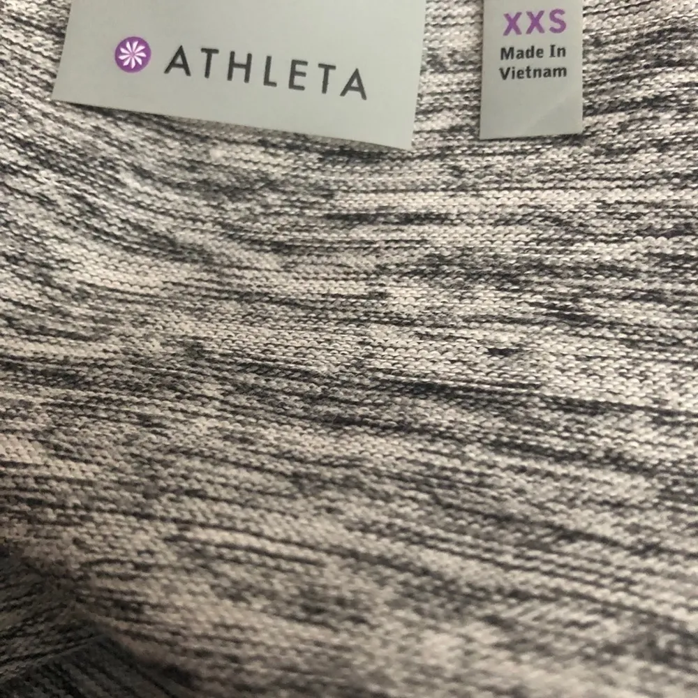 Athleta Sweater No Sweatin It Pullover Gray Sz. XXS Winter Lightweight Cozy - Image 5