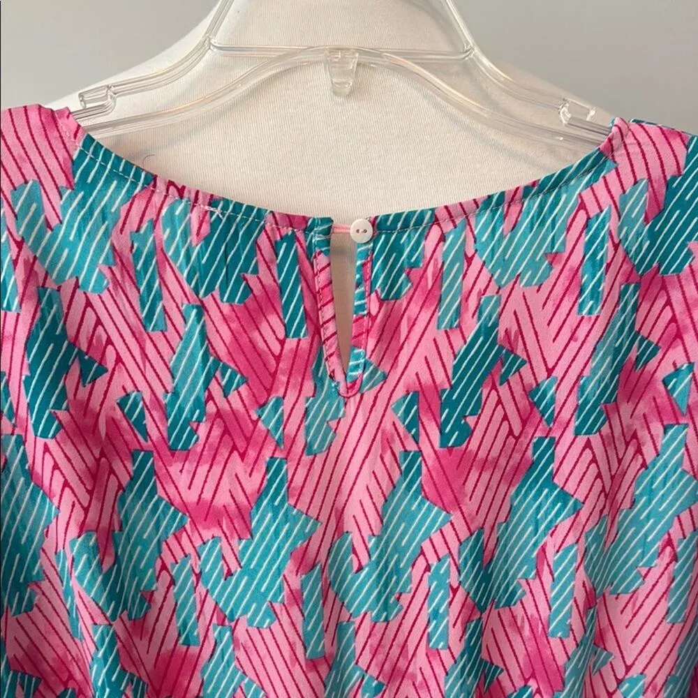 Buddy Love Blue Pink Long Sleeve Shorts V - Image 6