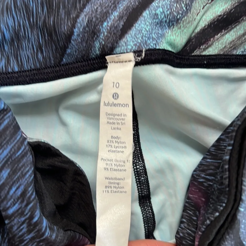 Lululemon Speed Wunder Tight Nulux In Electrobeam Speed Tight Multi 10 Sporty - Image 6