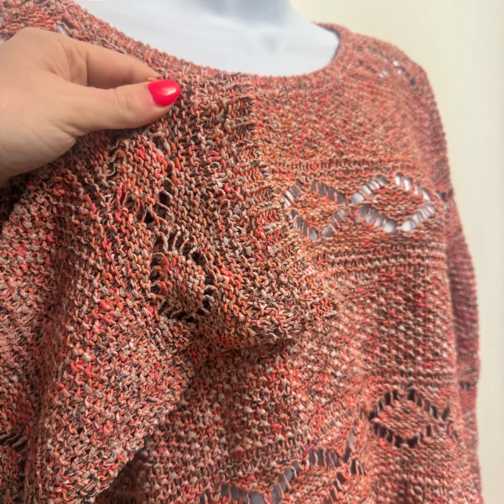 Soft Surroundings size M Rio Pointelle Sweater‎ - Image 7