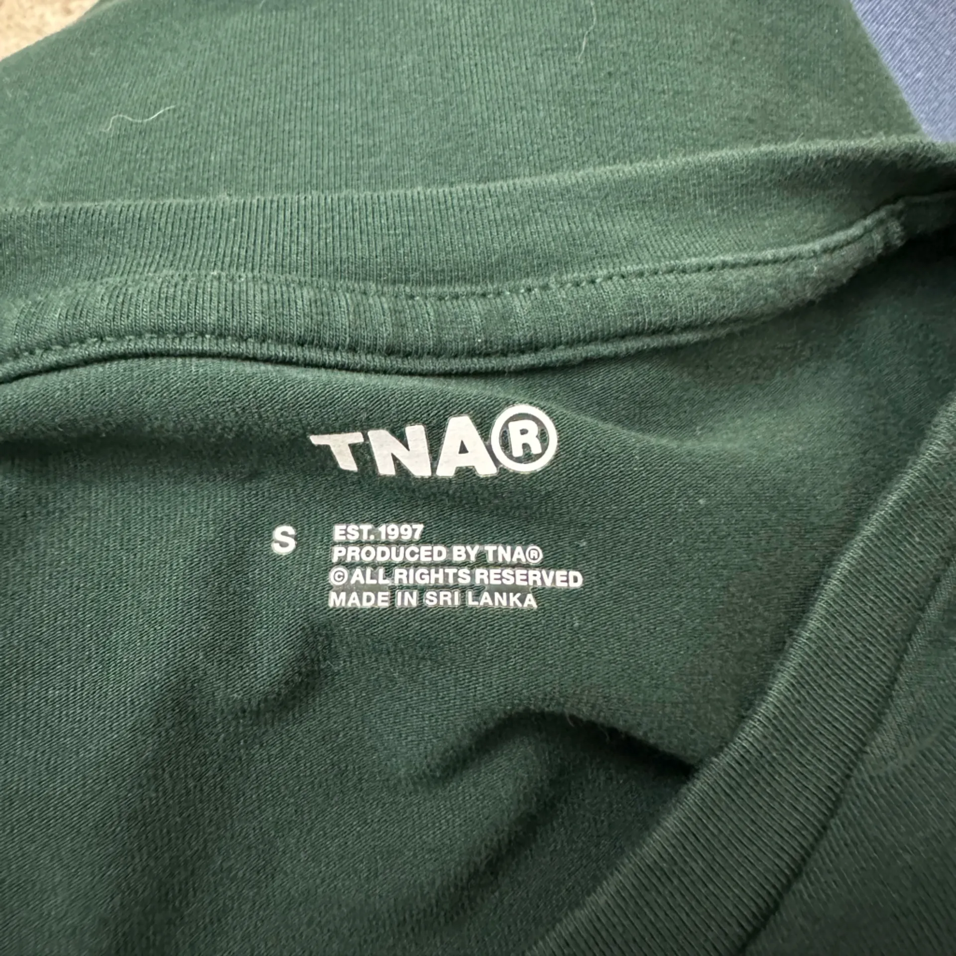 TNA Cropped Green T - Image 3