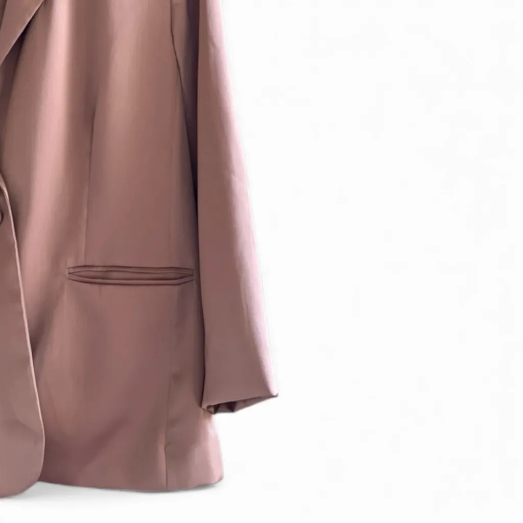 Marled Women’s Satin One Button Blazer Size L - Image 8