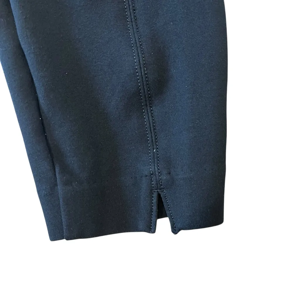 SPANX Pants Women’s Medium Cropped Black Ponte Slim Straight Pull On Stretch - Image 8