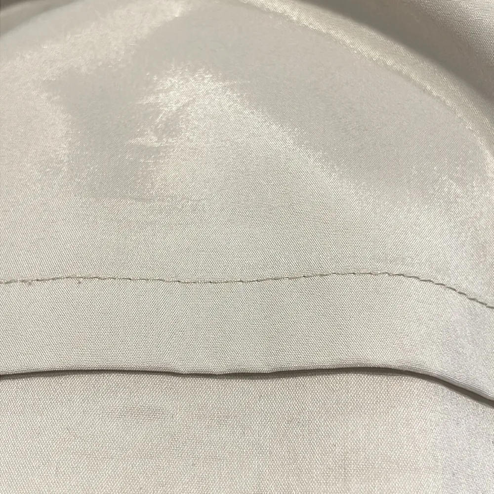 Ann Taylor Khaki Tan Faux Wrap Dress Size 4 - Image 7