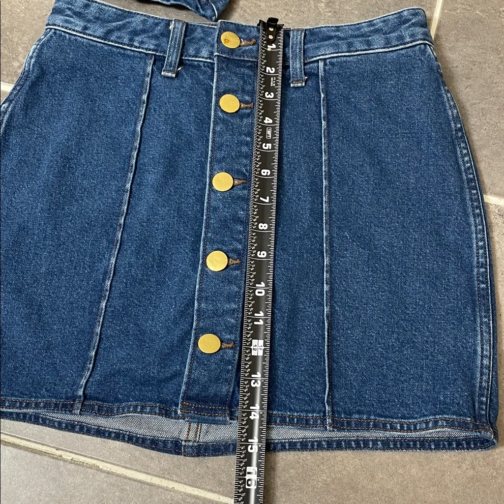 Wrangler X Yellow Rose Kendra Scott Jean Skirt/Vest Set size Small/27 - Image 9