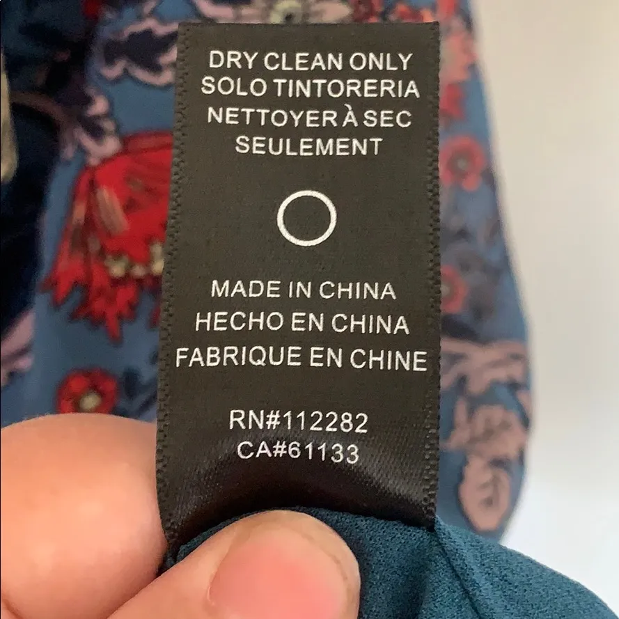 2/$30 Adelyn Rae Tank floral dress open back triangle M - Image 4