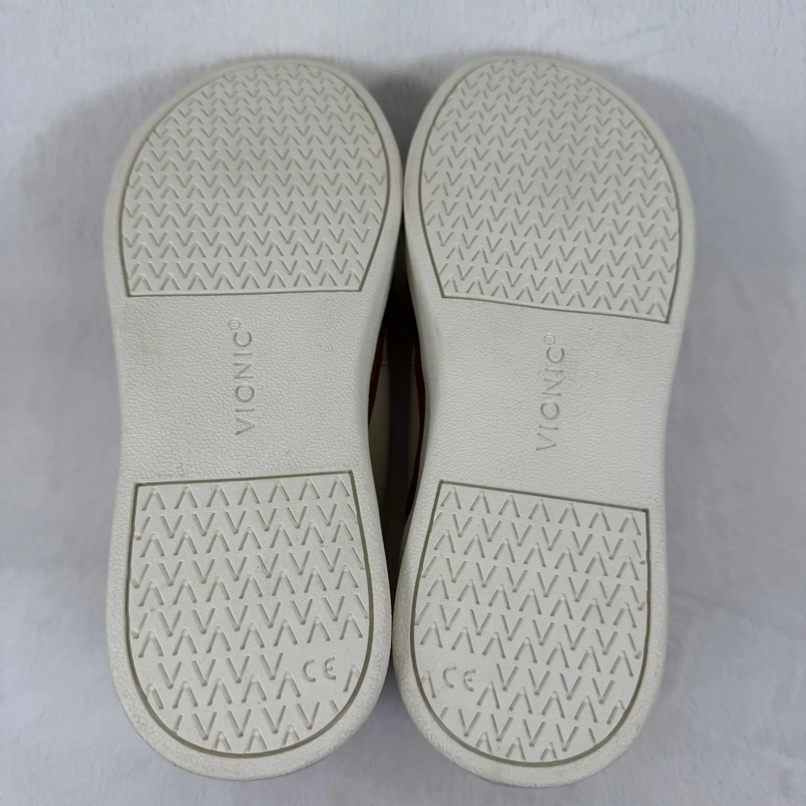 Vionic Mayra Lace Up Sneakers Casual Shoes Canvas Suede Brown Zip 9.5 - Image 11