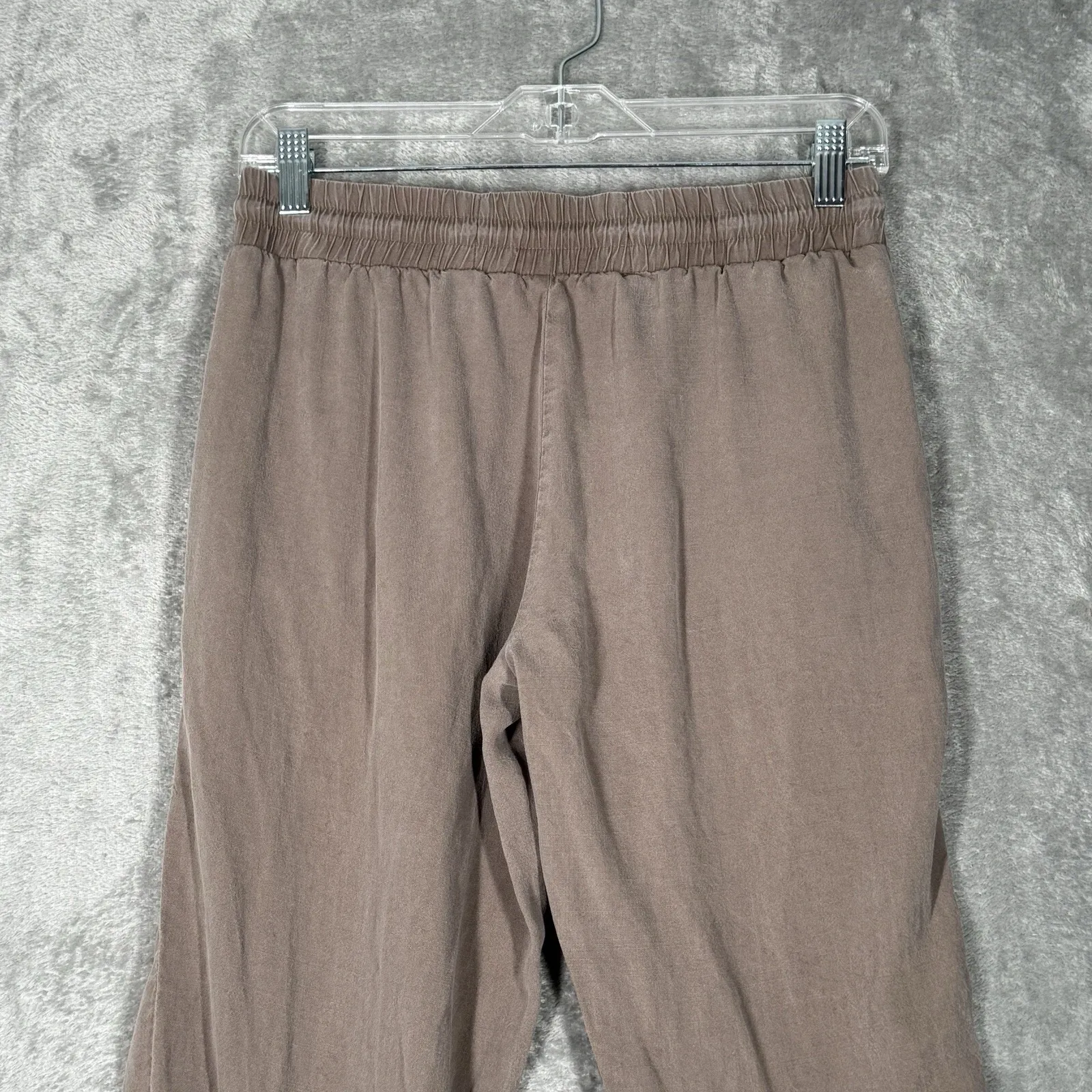 Bella‎ Dahl Pants Women Small Brown Pocket Jogger Utility Everyday Boho Casual - Image 5