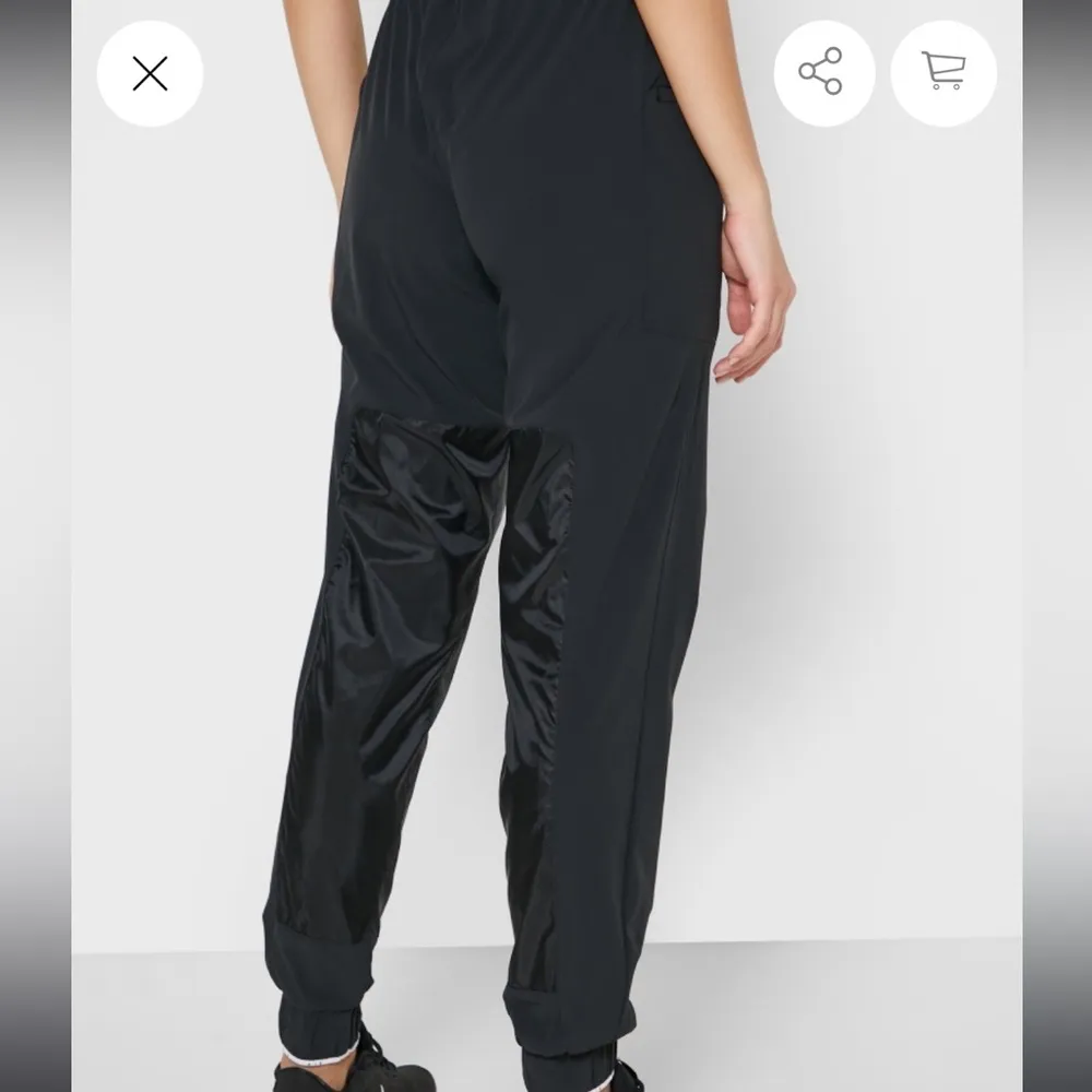 Nike Air Black Jogger Sweatpants XS - Image 2