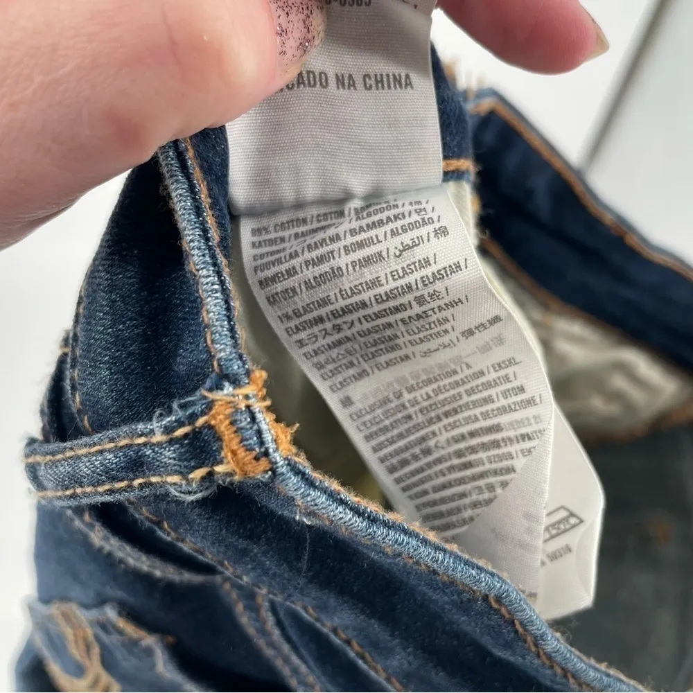 Hollister Straight Leg Mixed Ombré Wash Y2K Pant Jeans - Image 7