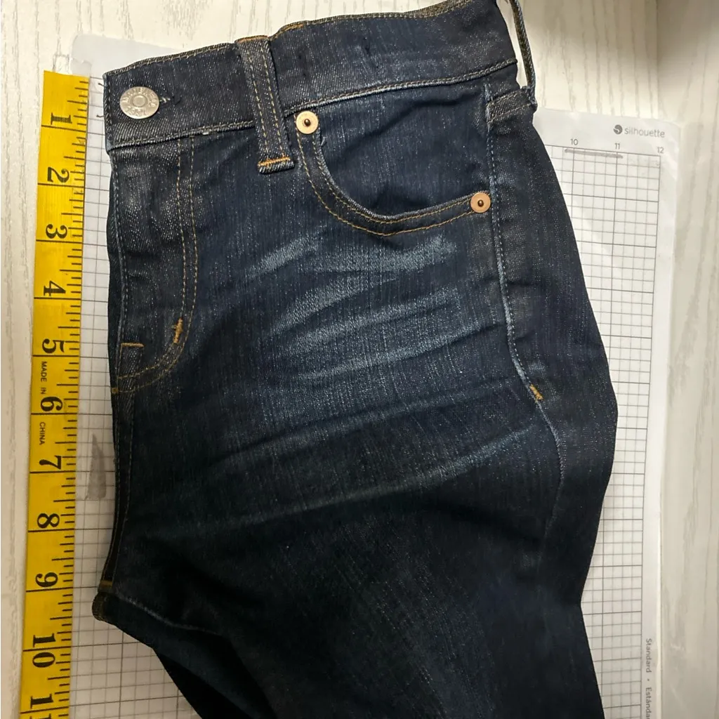Madewell Jeans Women Size 26 Blue Indigo Alley Straight 31 Inch Inseam Preppy - Image 9