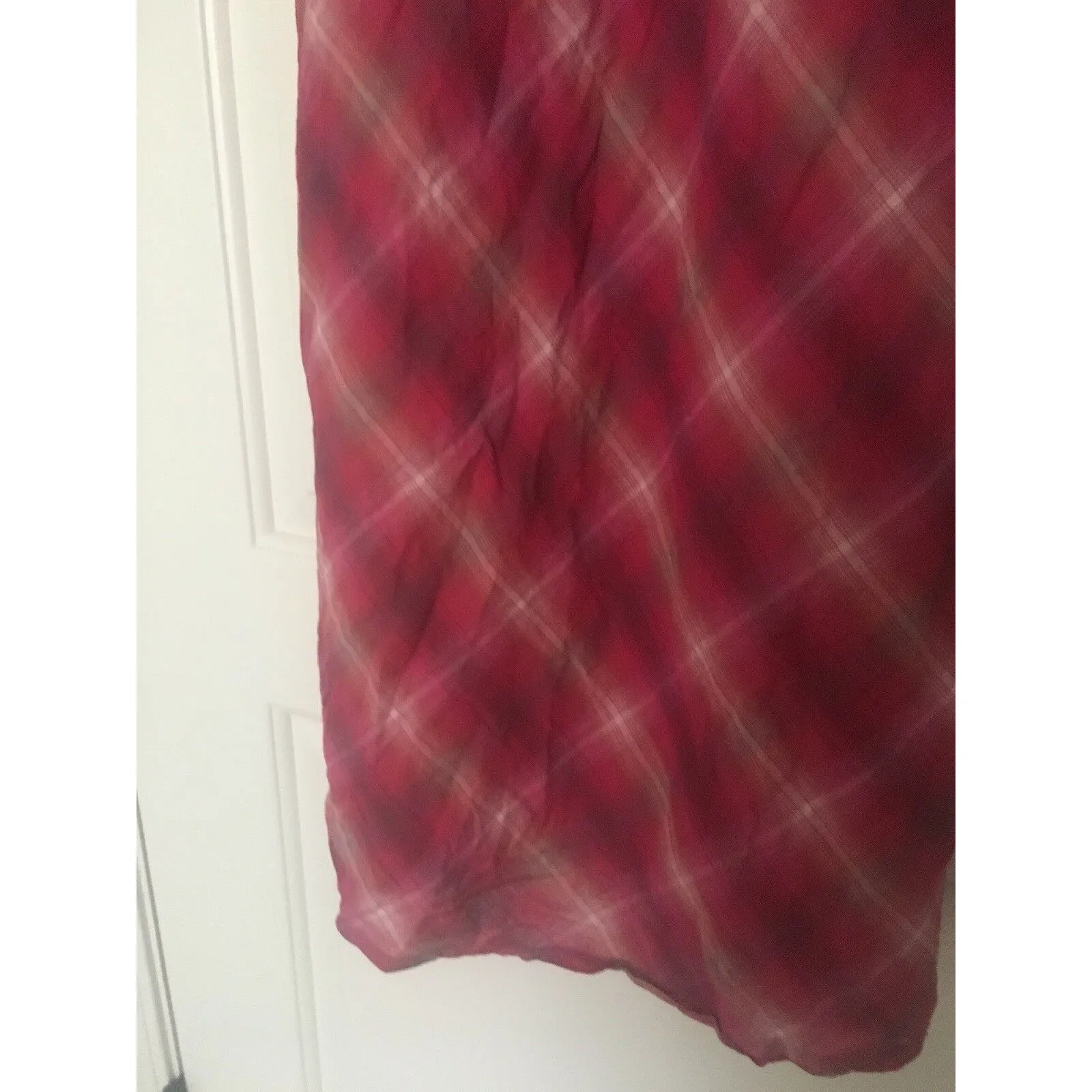 Sonoma Life+Style Women's Plaid Sleeveless Camisole Dress Size Large - Image 4