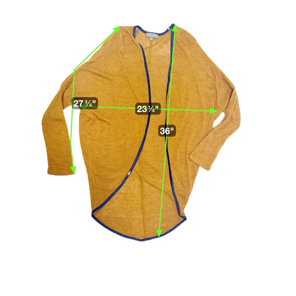 Umgee Batwing Burt Orange‎ Cardigan size XL - Image 7