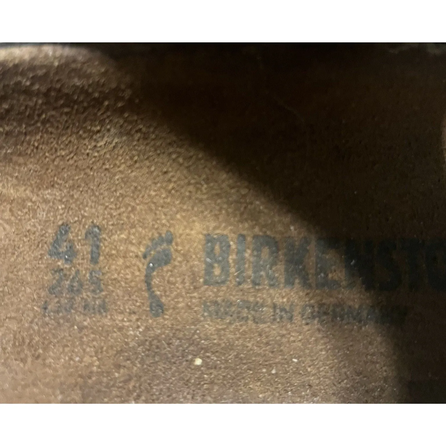 Birkenstock Arizona Shiny Snake Black Birko Flor Sandals Made in Germany Size 10 - Image 15