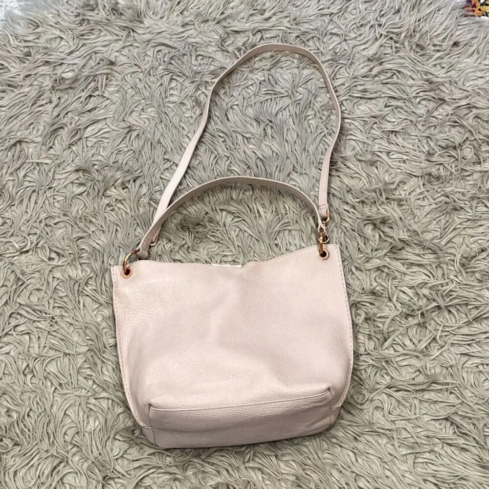 Ted Baker pink pebbled leather purse - Image 4