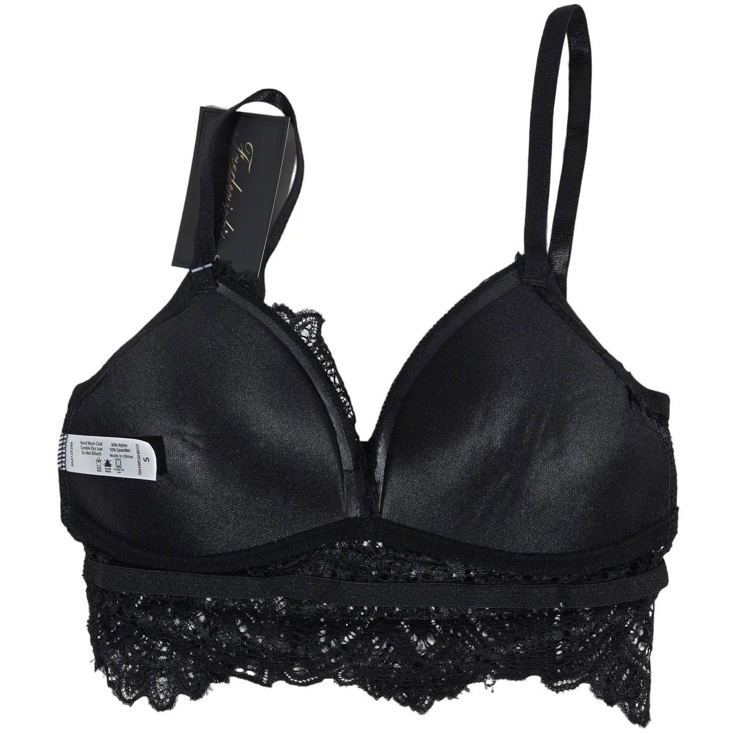 Frederick's of‎ Hollywood Finley Lace Bralette Black S NWT - Image 3