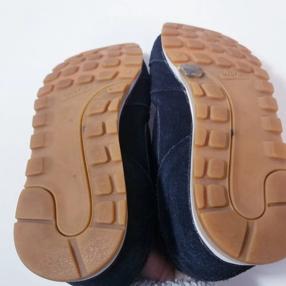 NIKE Black Suede Lace Up Sneakers - Image 7