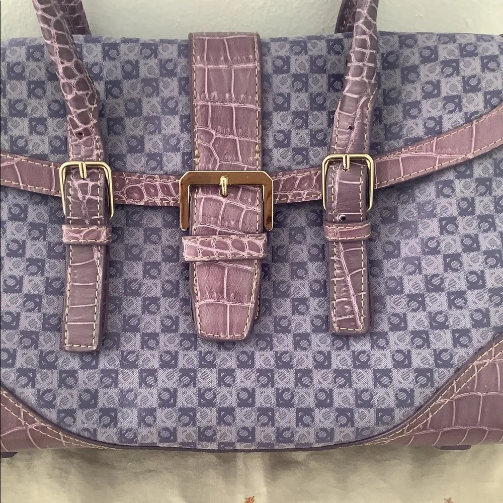 Liz Claiborne purple bag - Image 3